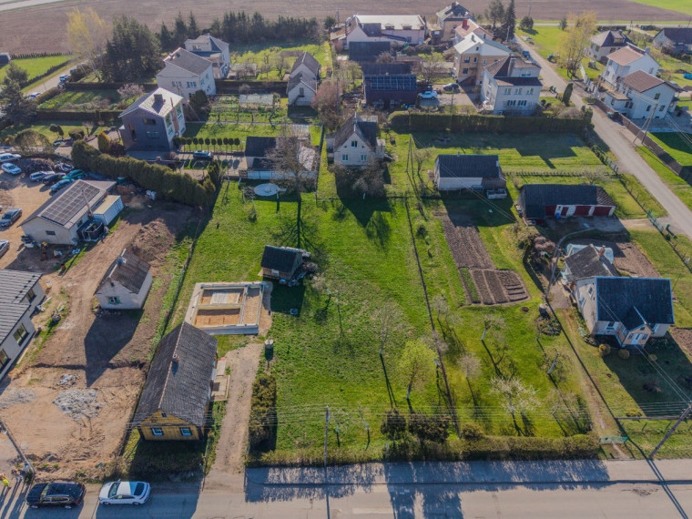 Parduodamas namas Kėdainių g., Babtų mstl., Kauno r. sav., 61.1 m2 ploto, 1 aukštai 34