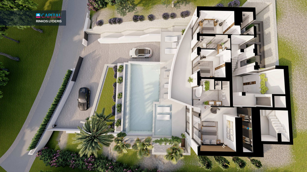 Parduodamas namas Avenida Bernia 27 , 540.00 kv.m ploto,  Floors 8