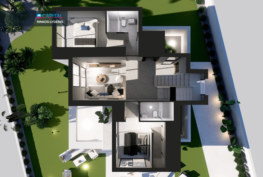 Parduodamas namas Avenida Barcelona 41 , 330.00 kv.m ploto,  Floors 21