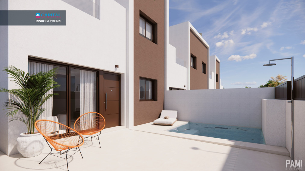 Parduodamas namas Calle Gerona-Barrio los Segundas 4 , 92.00 kv.m ploto,  Floors 8