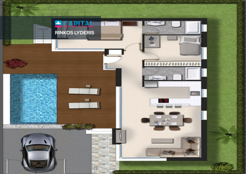 Parduodamas namas Calle Rio Ulla 11 , 94.00 kv.m ploto,  Floors 4