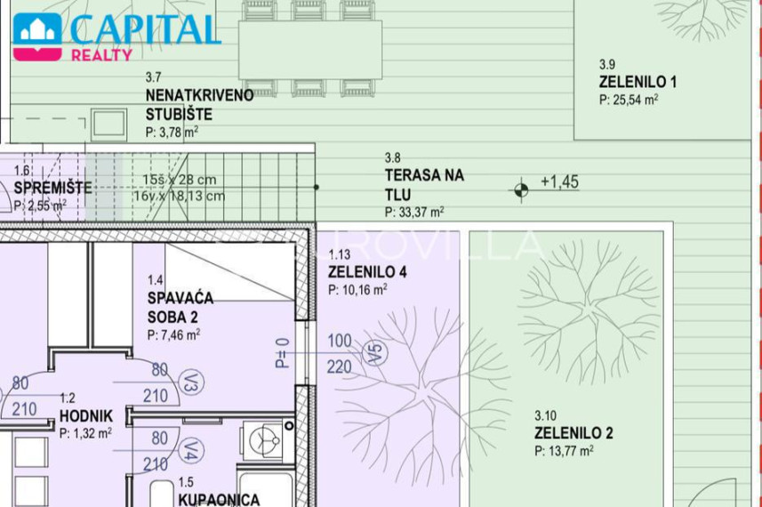 Parduodamas butas Ulica Ante Starčevića 2 , 66.00 kv.m ploto, 2 kambariai 24