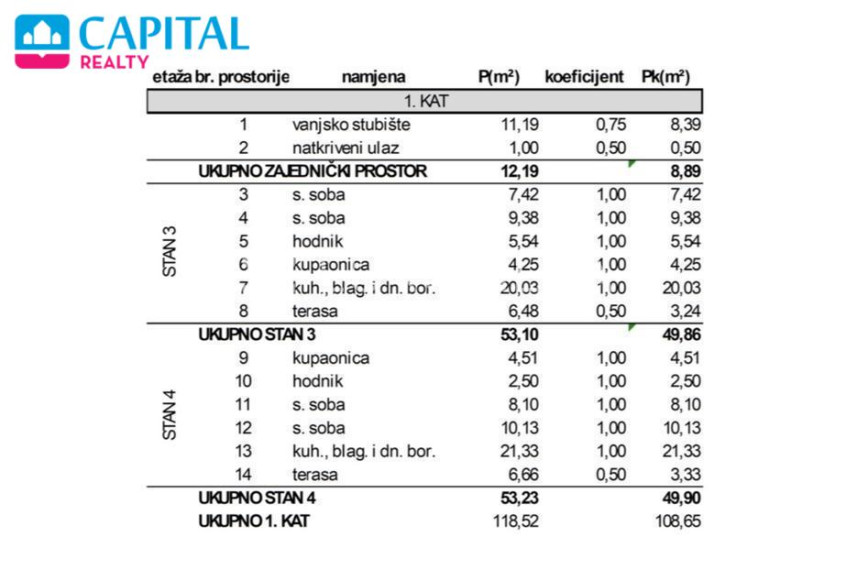 Parduodamas butas Budislavićeva ulica 18-20 , 53.23 kv.m ploto, 2 kambariai 9
