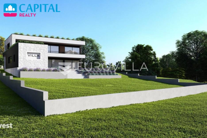 Parduodamas namas Kastelir-Labinci 145 , 600.00 kv.m ploto, 3 aukštai 24