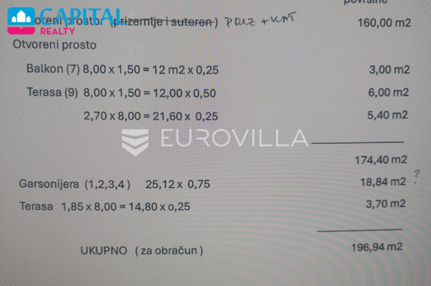 Parduodamas butas Pantovčak 133 , 245.50 kv.m ploto, 4 kambariai 14