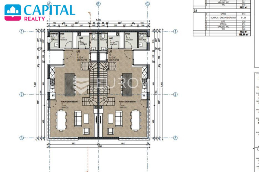 Parduodamas namas Sveta Lucija 37 , 241.00 kv.m ploto, 3 aukštai 8