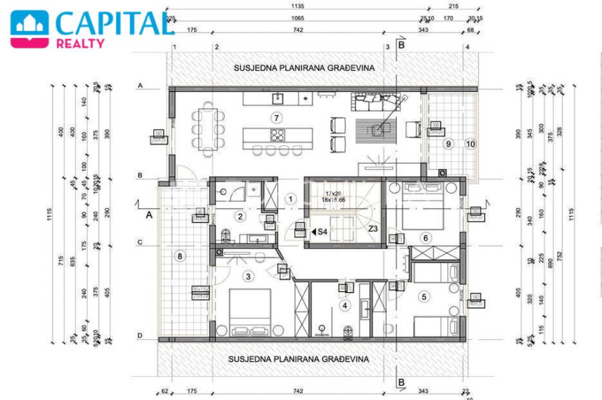 Parduodamas butas Valdebek 33 , 118.31 kv.m ploto, 3 kambariai 11