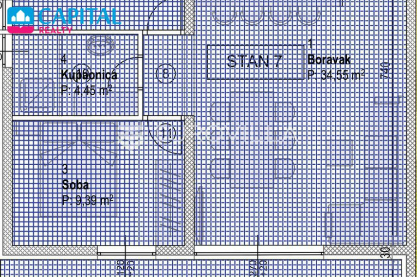 Parduodamas butas Ulica Ante Starčevića 2 , 71.00 kv.m ploto, 1 kambariai 4