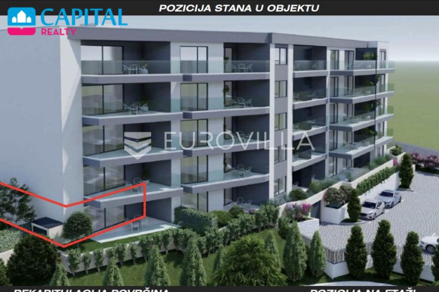 Parduodamas butas Ulica Stjepana Ivičevića 1A , 81.78 kv.m ploto, 2 kambariai 2