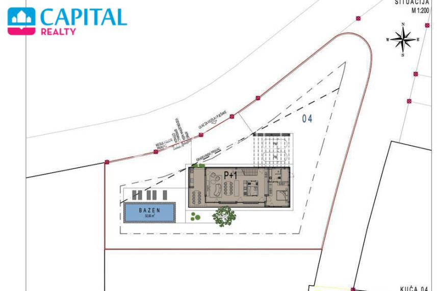 Parduodamas namas Kastelir-Labinci 145 , 248.00 kv.m ploto, 2 aukštai 8