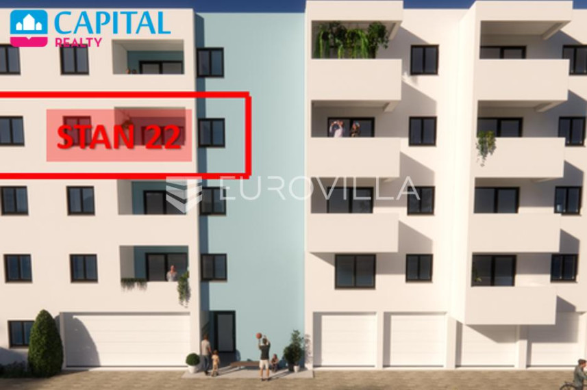 Parduodamas butas Grožnjanska ulica 32 , 54.96 kv.m ploto, 2 kambariai 2