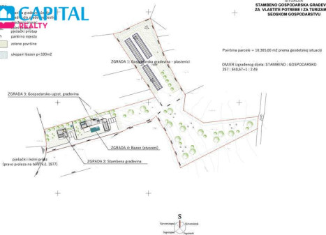 Parduodamas namas Krančići 25 , 330.00 kv.m ploto, 1 aukštai