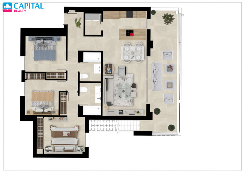 Parduodamas namas Calle Mirador del Golf 1 , 120.00 kv.m ploto,  Floors 8