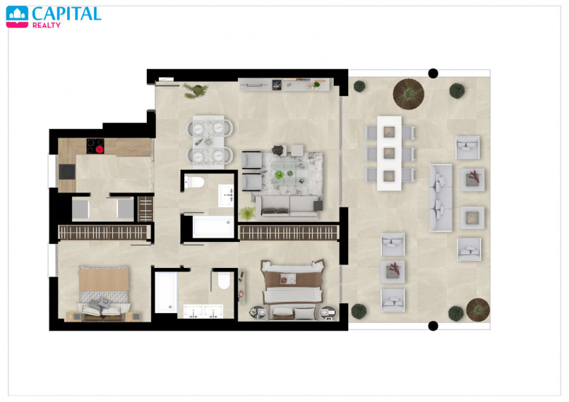 Parduodamas namas Calle Mirador del Golf 1 , 120.00 kv.m ploto,  Floors 14
