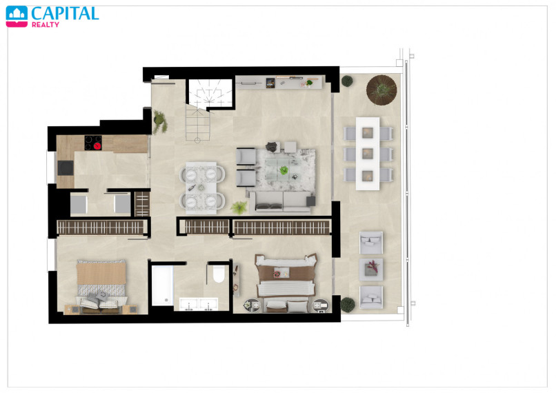 Parduodamas namas Calle Mirador del Golf 1 , 120.00 kv.m ploto,  Floors 16