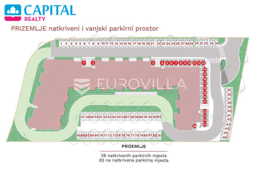 Parduodamas butas Kolodvorska ulica 4 , 55.91 kv.m ploto, 1 kambariai 8