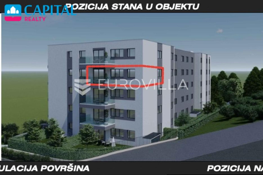 Parduodamas butas Ulica Stjepana Ivičevića 1A , 69.20 kv.m ploto, 2 kambariai 3