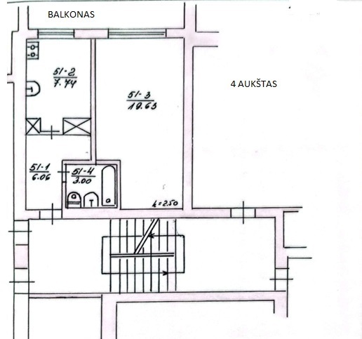 Parduodamas butas Žiedo g., Ukmergė, 36.43 kv.m ploto 30