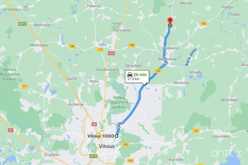 Parduodamas sklypas Nemenčios g., Pakryžės k. dal., Vilniaus r. sav., 17.50 a ploto 3