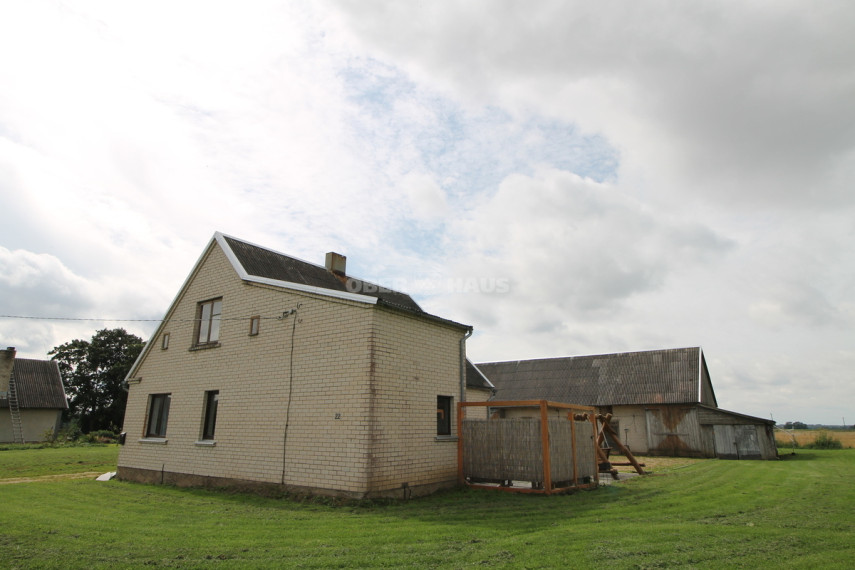 Parduodamas namas Kerkasių g., Kerkasių k., Kelmės r. sav., 84.35 m2 ploto, 1 aukštai 3
