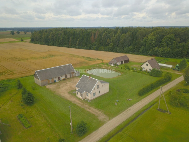 Parduodamas namas Kerkasių g., Kerkasių k., Kelmės r. sav., 84.35 m2 ploto, 1 aukštai 22