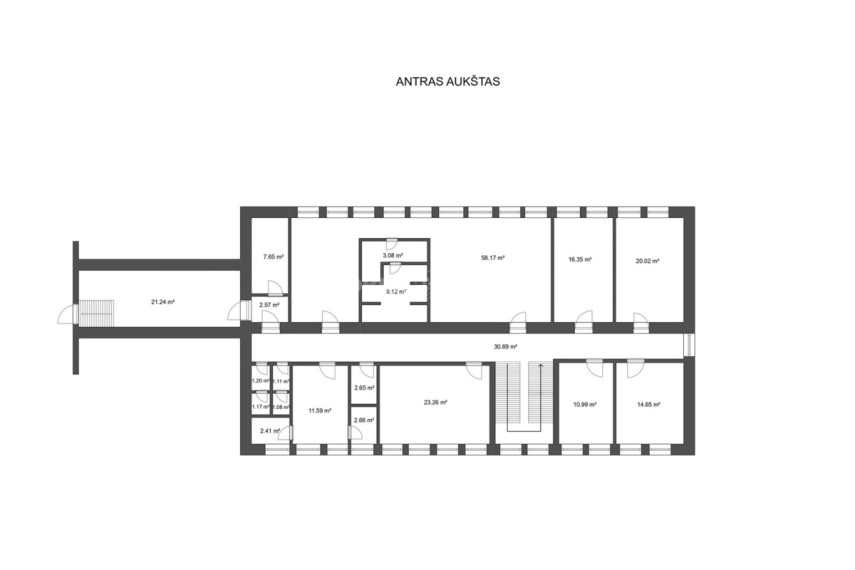 Parduodamos administracinės, gamybinės, sandėliavimo patalpos Žemdirbių g., Utenos r. sav., 5118.7 m2 ploto 14
