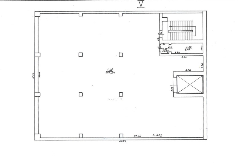 Parduodamos administracinės, gamybinės, sandėliavimo patalpos Žemdirbių g., Utenos r. sav., 5118.7 m2 ploto 25