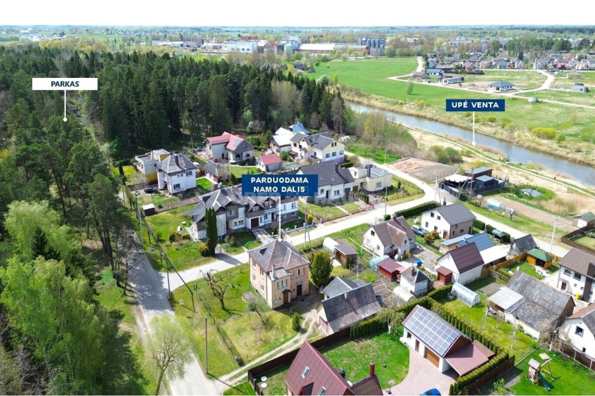 Parduodamas namas Pušyno g., Kuršėnų m., Šiaulių r. sav., 70.29 m2 ploto, 1 aukštai 1