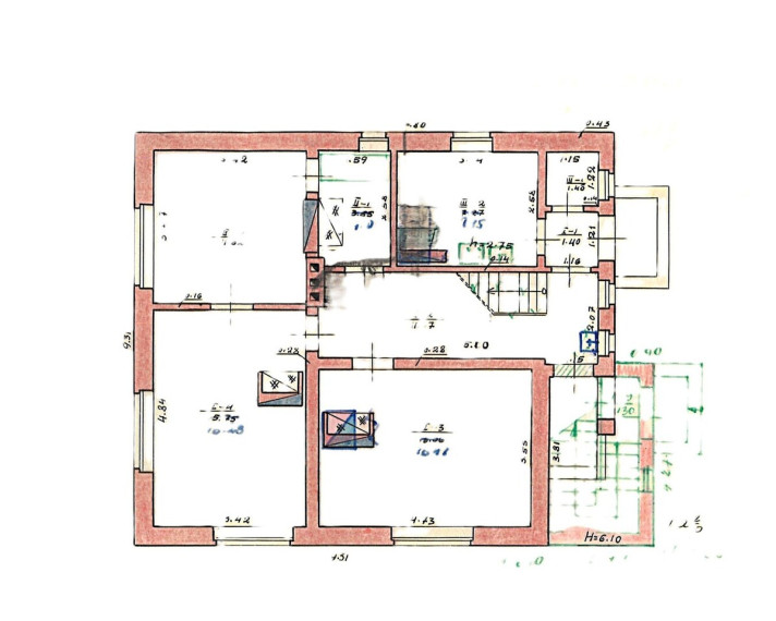 Parduodamas namas Pušyno g., Kuršėnų m., Šiaulių r. sav., 70.29 m2 ploto, 1 aukštai 23