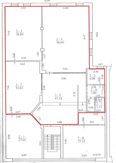 Nuomojamos administracinės patalpos Žemaitės g., Gubernija, Šiaulių m., Šiaulių m. sav., 150 m2 ploto 19
