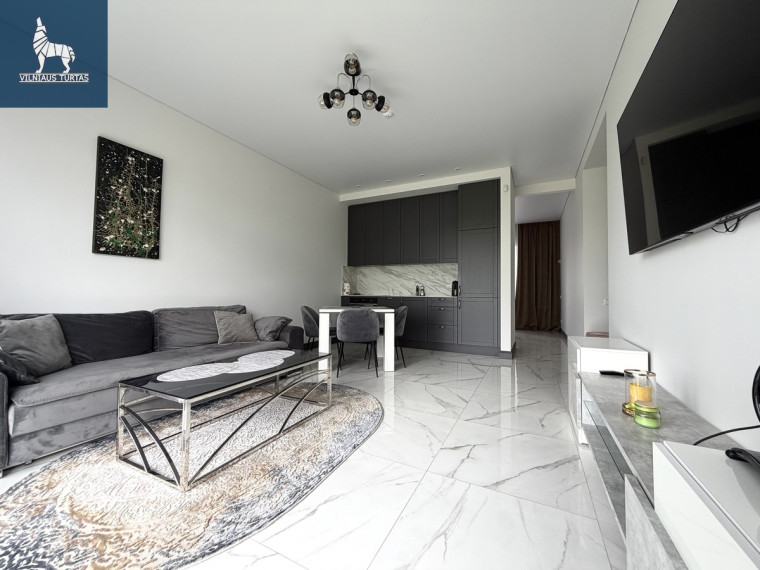 Nuomojamas butas Šarkuvos g., Pilaitė, Vilniaus m., Vilniaus m. sav., 52 m2 ploto, 2 kambariai 2