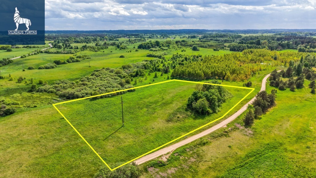 Parduodamas  sklypas Kaližų k., Molėtų r. sav., 133.2 a ploto 1