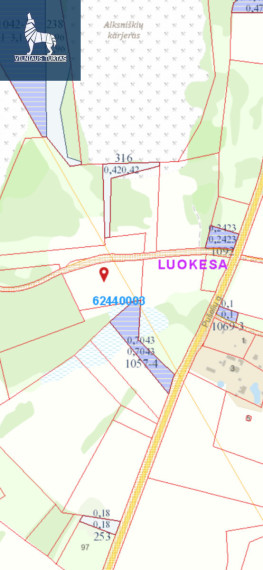 Parduodamas  sklypas Kaližų k., Molėtų r. sav., 133.2 a ploto 26