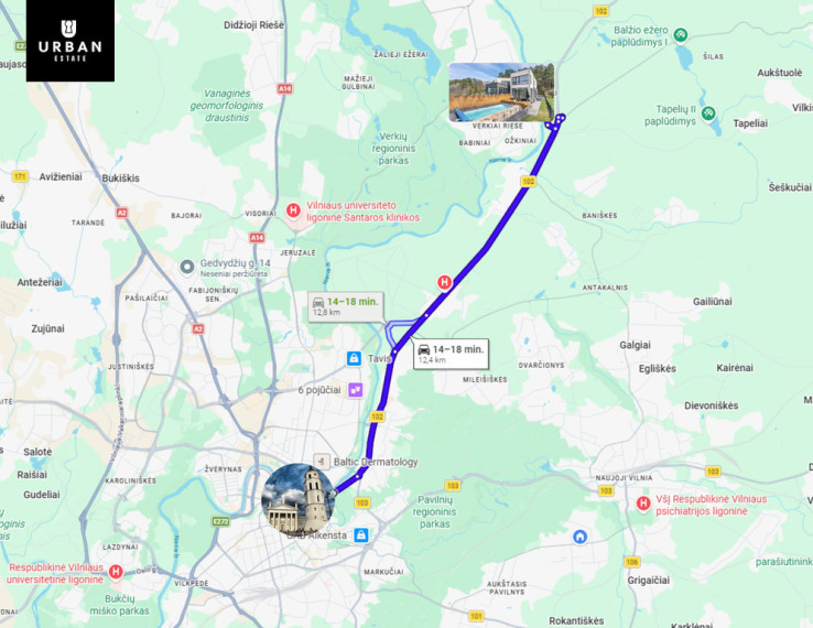 Parduodamas namas Miškininkų g., Antakalnyje, Vilnius, 220 kv.m ploto, 2 aukštai 37