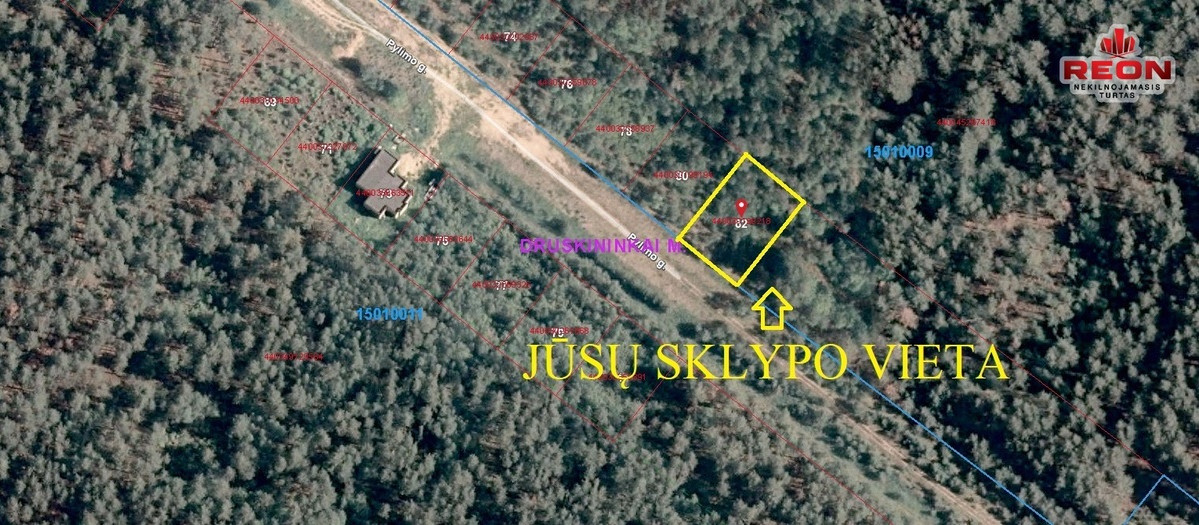 Parduodamas  sklypas Pylimo g., Druskininkų m., Druskininkų sav., 9 a ploto 4