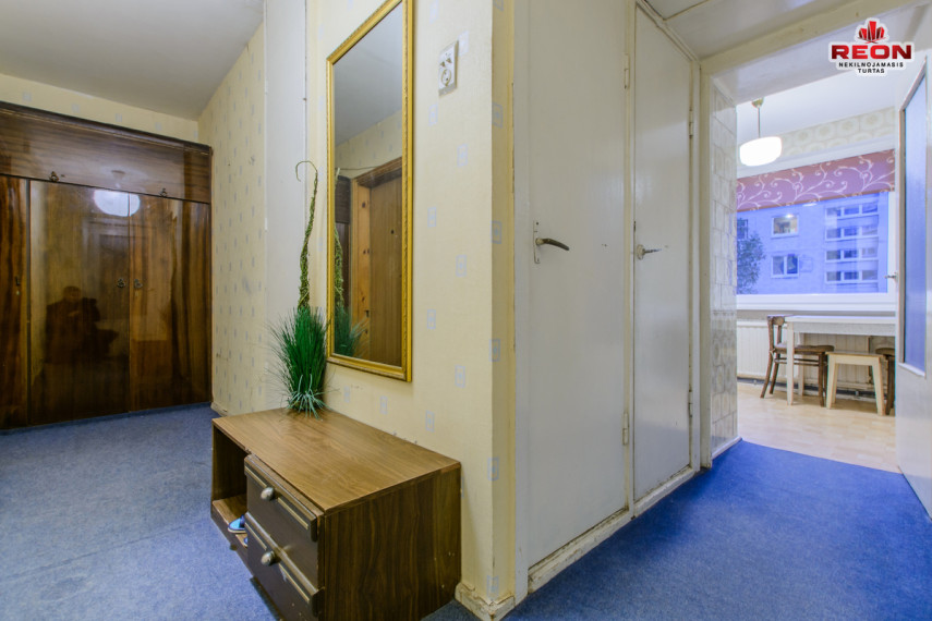 Parduodamas butas Šešuolių g., Viršuliškės, Vilniaus m., Vilniaus m. sav., 34 m2 ploto, 1 kambariai 8