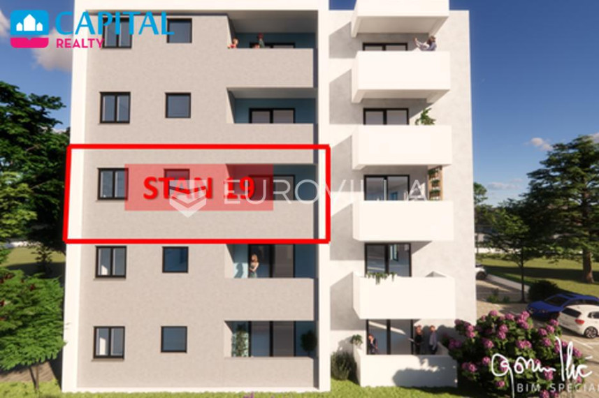 Parduodamas butas Grožnjanska ulica 32 , 54.42 kv.m ploto, 2 kambariai 2