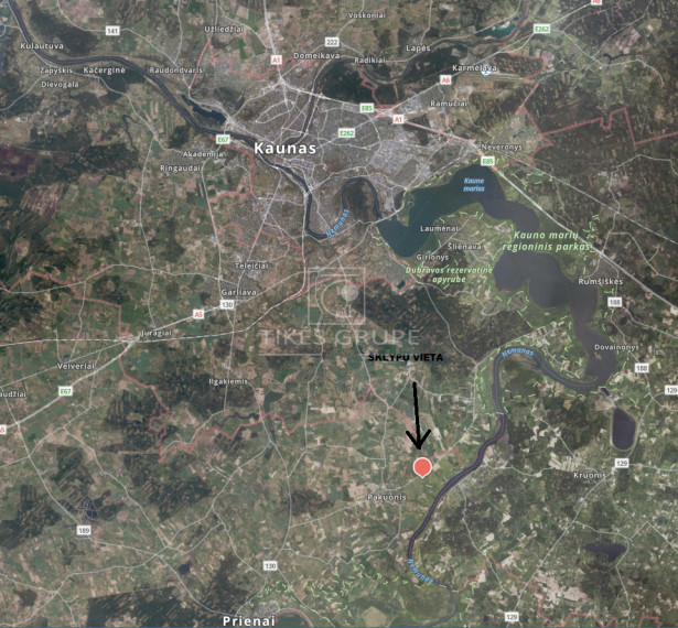 Parduodamas  sklypas Kėbliškių k., Prienų r. sav., 2154 a ploto 2