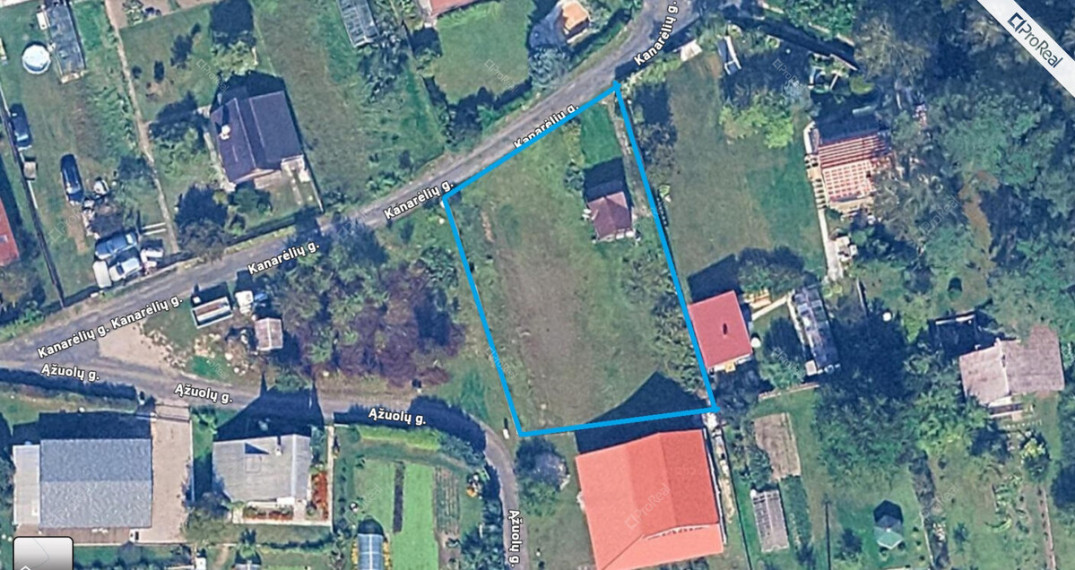Parduodamas  sklypas Kanarėlių g., Valų k., Trakų r. sav., 7.21 a ploto 8