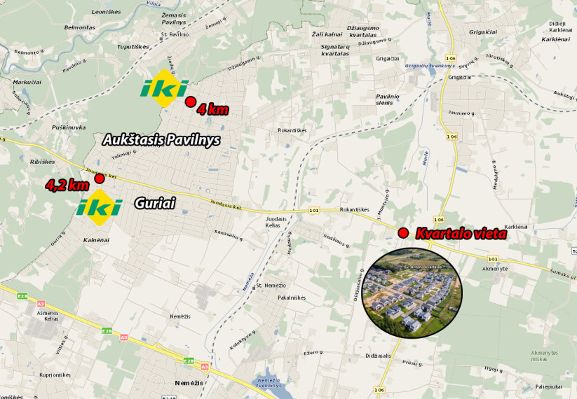 Parduodamas namas Šv. Antano g., Didžiasalio k., Vilniaus r. sav., 110.14 m2 ploto, 1 aukštai 40