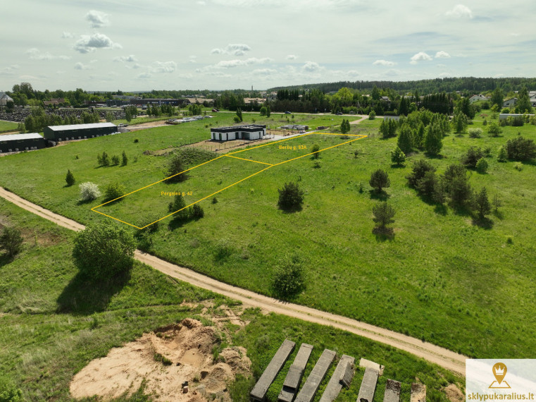 Parduodamas kitos paskirties sklypas Beržų g., Riešės k., Vilniaus r. sav., 16.31 a ploto 1