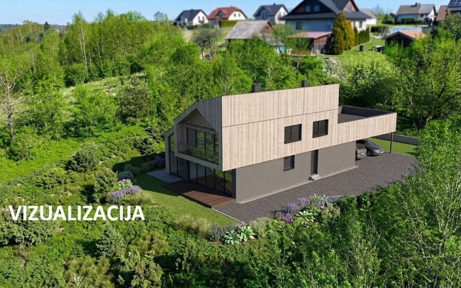 Parduodamas namas Slėnio g., Gėluvos k., Raseinių r. sav., 206.43 m2 ploto 2