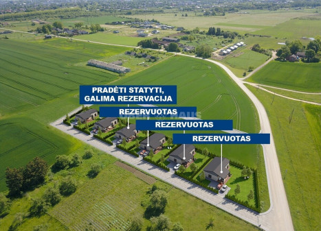 Parduodamas namas Voveriškių k., Šiaulių r. sav., 105.37 m2 ploto, 1 aukštai