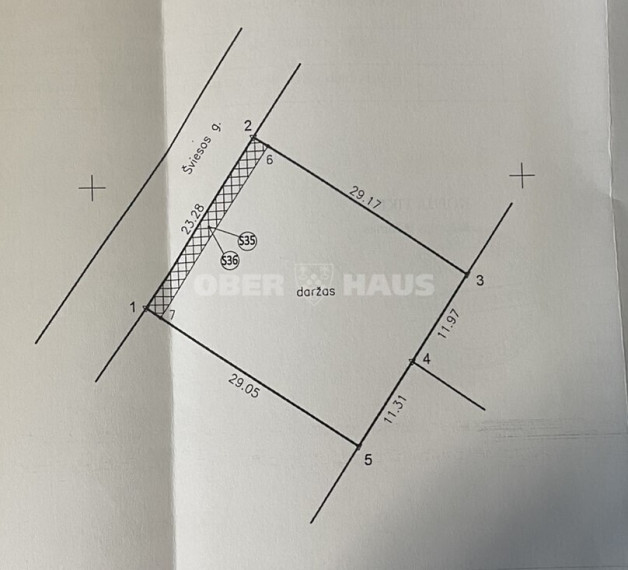 Parduodamas namas Voveriškių k., Šiaulių r. sav., 105.37 m2 ploto, 1 aukštai 32