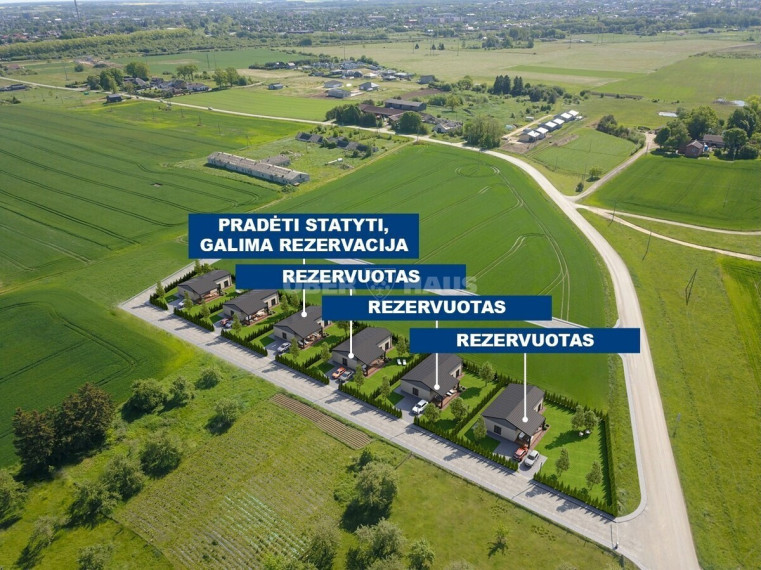 Parduodamas namas Voveriškių k., Šiaulių r. sav., 105.37 m2 ploto, 1 aukštai 11