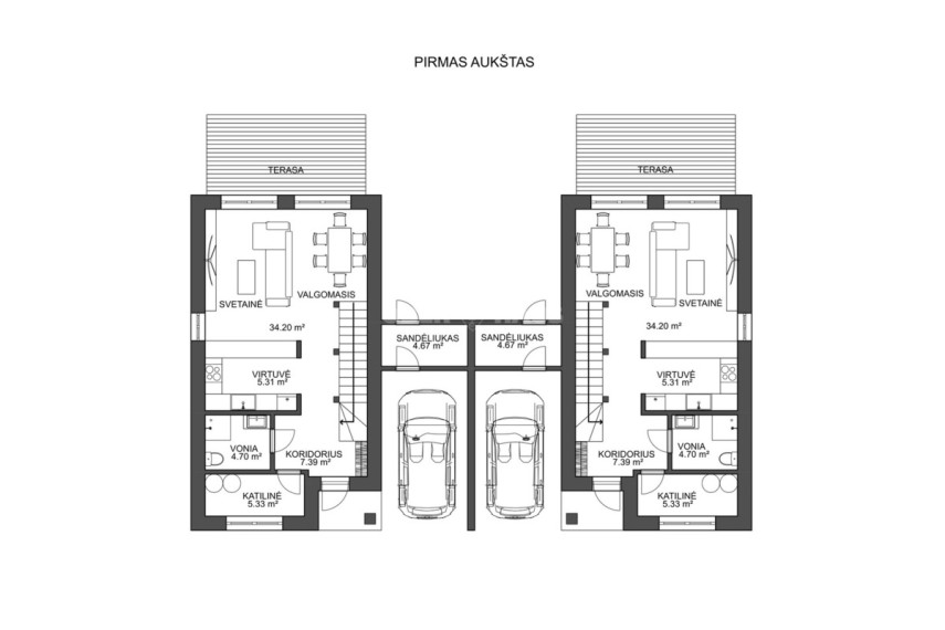 Parduodamas namas Uolininkų g., Mazūriškių k., Klaipėdos r. sav., 112 m2 ploto, 2 aukštai 17