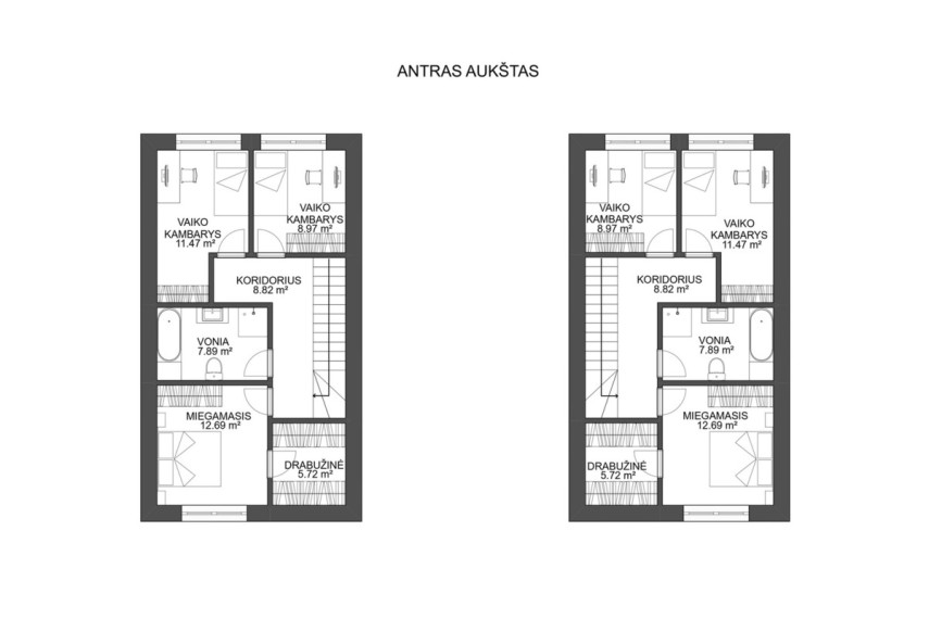Parduodamas namas Uolininkų g., Mazūriškių k., Klaipėdos r. sav., 112 m2 ploto, 2 aukštai 18