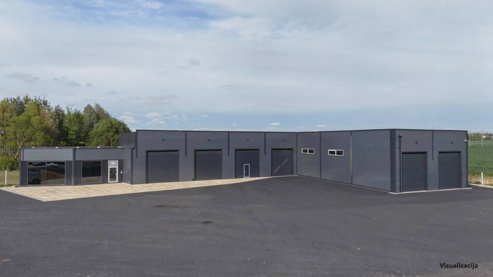 Nuomojamos administracinės, kitos paskirties, paslaugų, prekybos, sandėliavimo patalpos Aplinkkelio g., Dainų k., Šiaulių r. sav., 734.54 m2 ploto 1