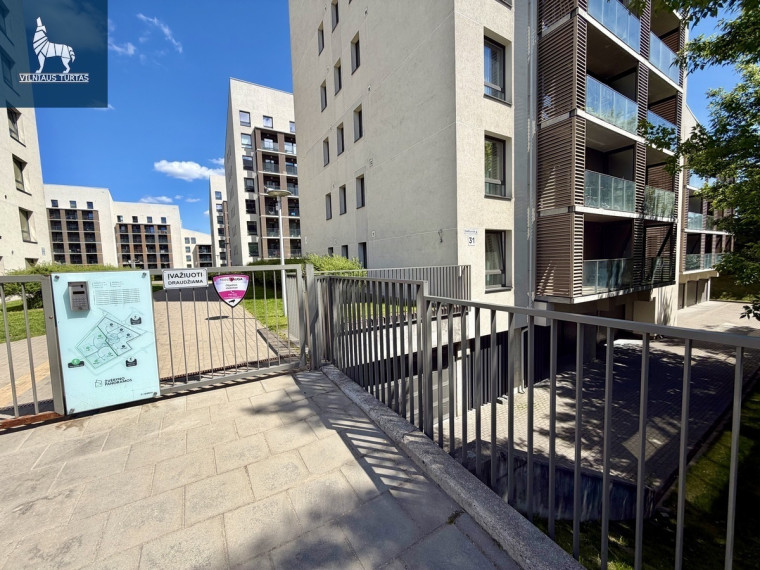 Nuomojamas butas Deltuvos g., Žvėrynas, Vilniaus m., Vilniaus m. sav., 46 m2 ploto, 2 kambariai 18