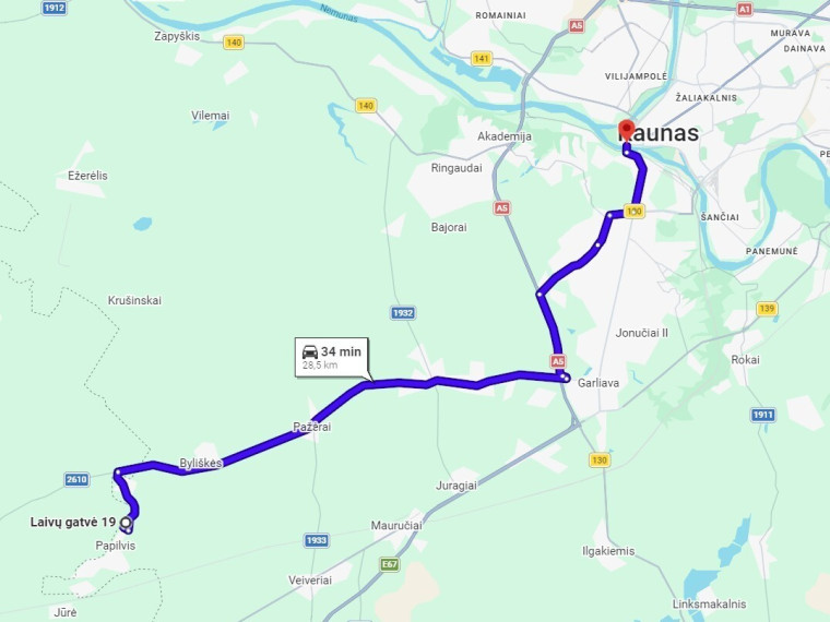 Parduodamas namas Laivų g., Papilvio k., Prienų r. sav., 35 m2 ploto, 1 aukštai 10